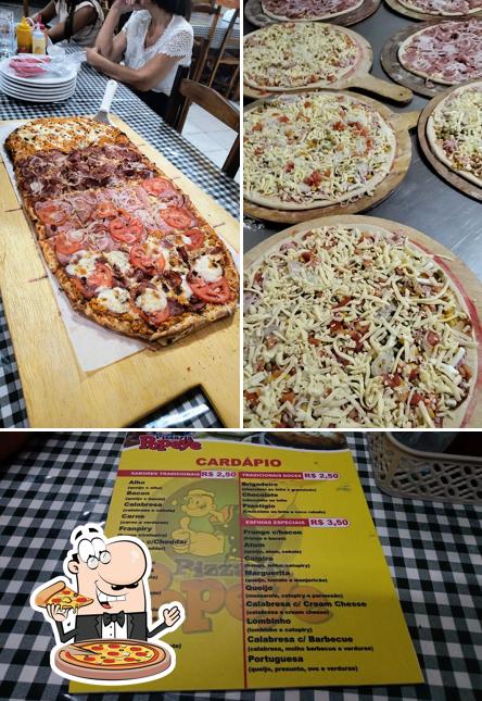 Consiga diferentes estilos de pizza