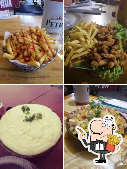 Prove batatas fritas no Boteco Do Adriano