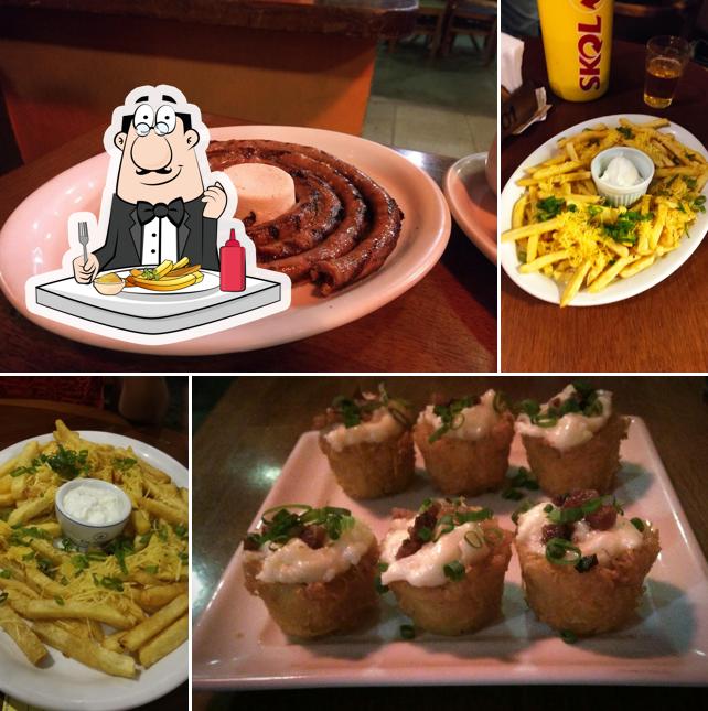 Experimente fritas no Bar Zépelin