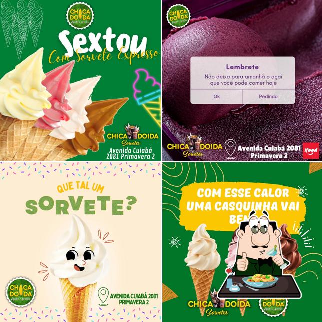 Sorvete em Chica Doida MT