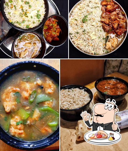 Try out pizza at The Chinese Monk