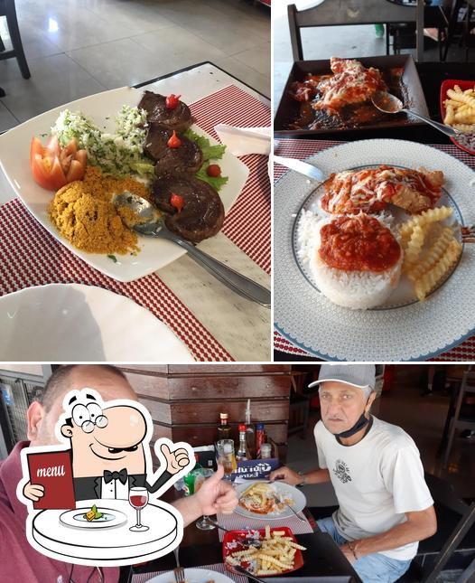 Platos en Santa Maria Steak House