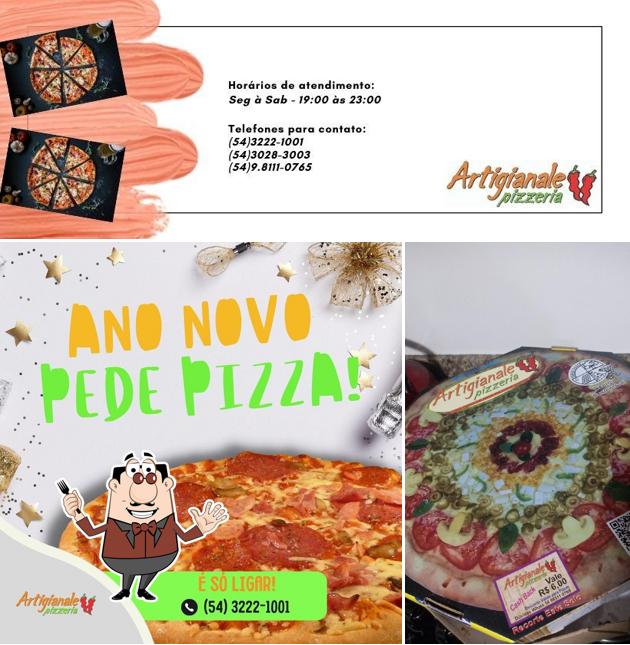 Platos en Artigianale Pizzeria