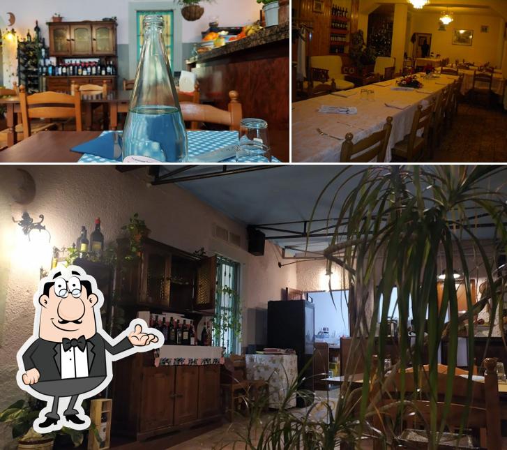 Gli interni di La Terrazza Jacolia