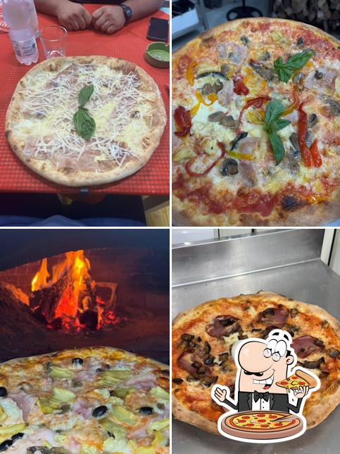 Prenditi tra le molte varianti di pizza