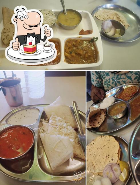 Roopa Restaurant serves a range of sweet dishes