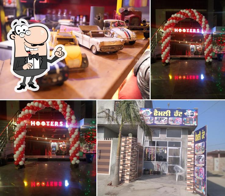 The exterior of Hooters Indian Restro Bar Best Family Restaurant In Amritsar Best Café in Amritsar Best Restaurant in Amritsar