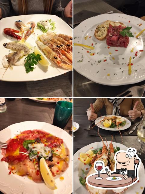 Platti al Osteria del Mare