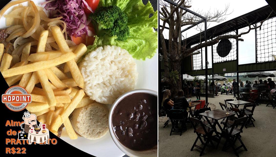 Comida em HD Point Motorcycle Experience