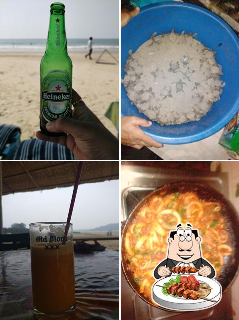 Food at Planet Bollywood shack