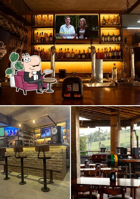 O interior do Roccobbq