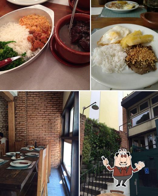 Platos en Restaurante Casinha Mineira