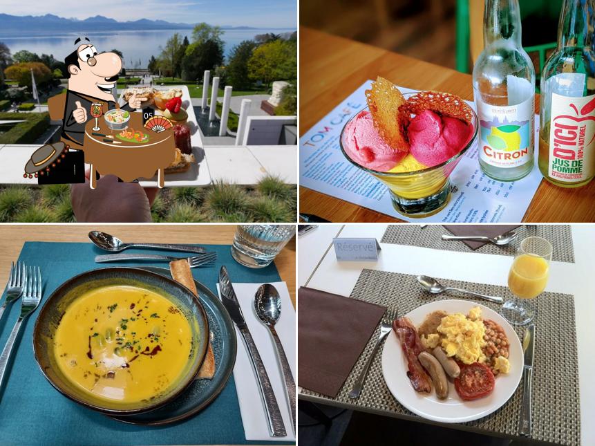 Platti al Restaurant du Musée Olympique (TOM Café)