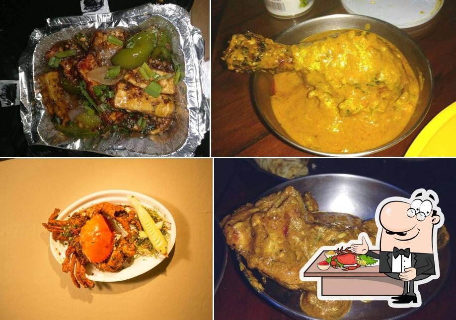 Pick various seafood items offered by Trimuti Nimantran Restaurant