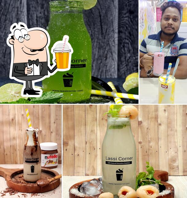 Enjoy a beverage at The Lassi Corner