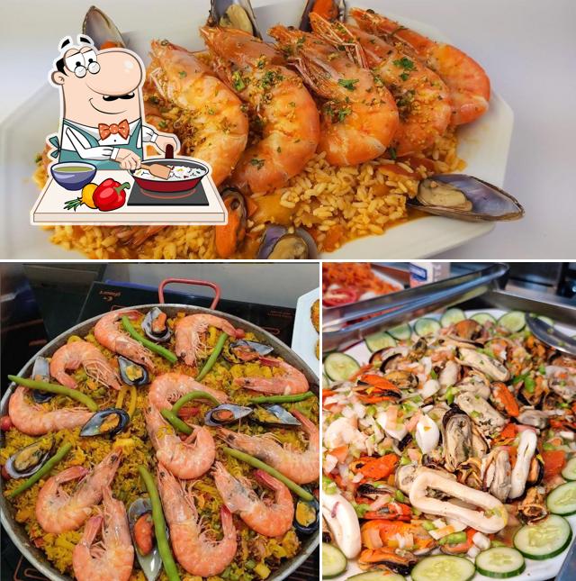 Paella em Bello Mar Restaurante