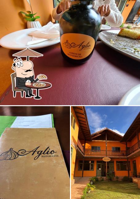 Veja imagens do exterior do Aglio ristorante