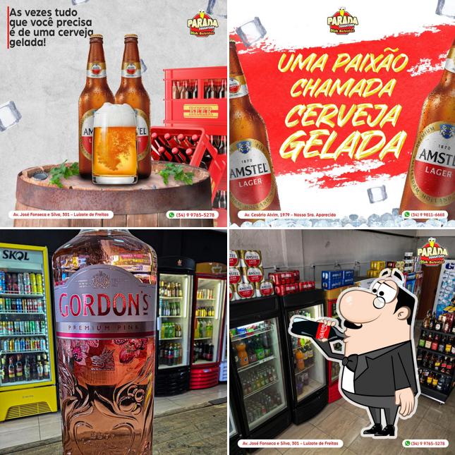 A Disk bebidas parada obrigatoria se destaca pelo bebida e interior