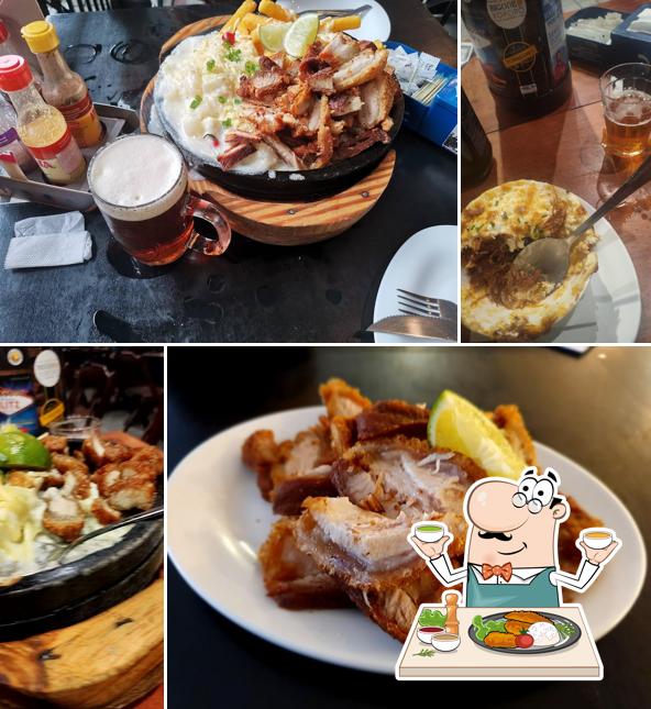 Platos en Bar do Bigode e Xororó