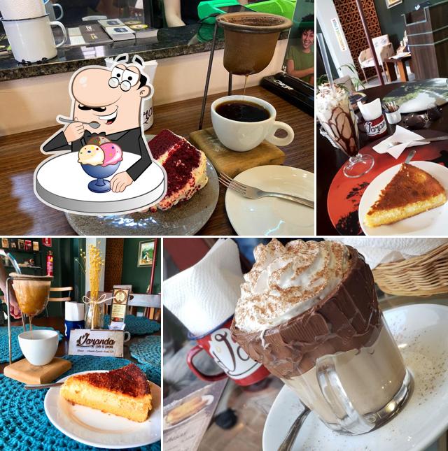 Varanda Café & Prosa provê uma escolha de pratos doces