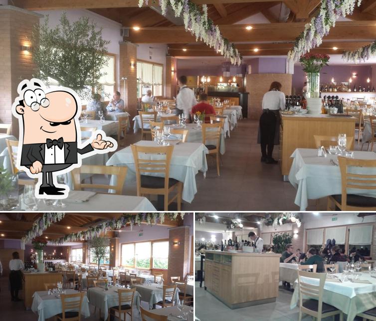 Gli interni di Ristorante Da Rosa