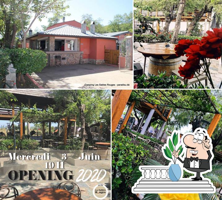 Restaurant Les Sables Rouges Plage de l'Arinella Bastia