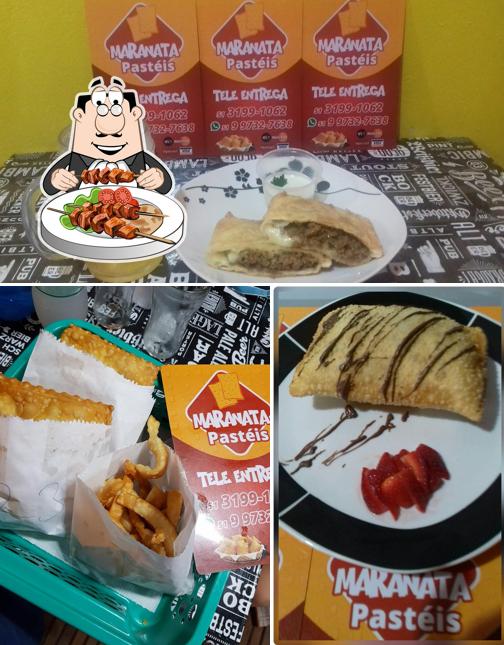 Comida em Maranata Pastéis
