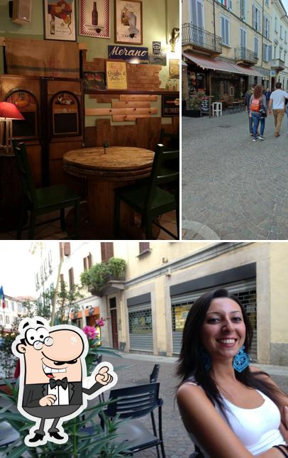 La interni e esterno del ristorante