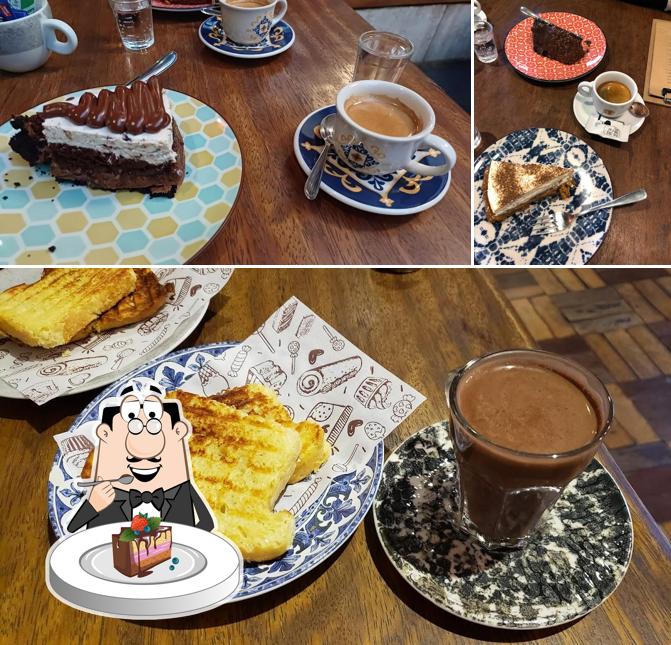 Bolo de chocolate em Coffeeholic