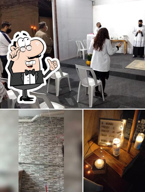 O interior do Shalom Osasco