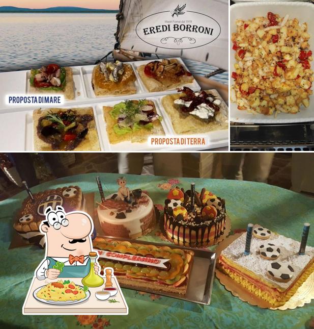 Platti al Panificio Eredi Borroni