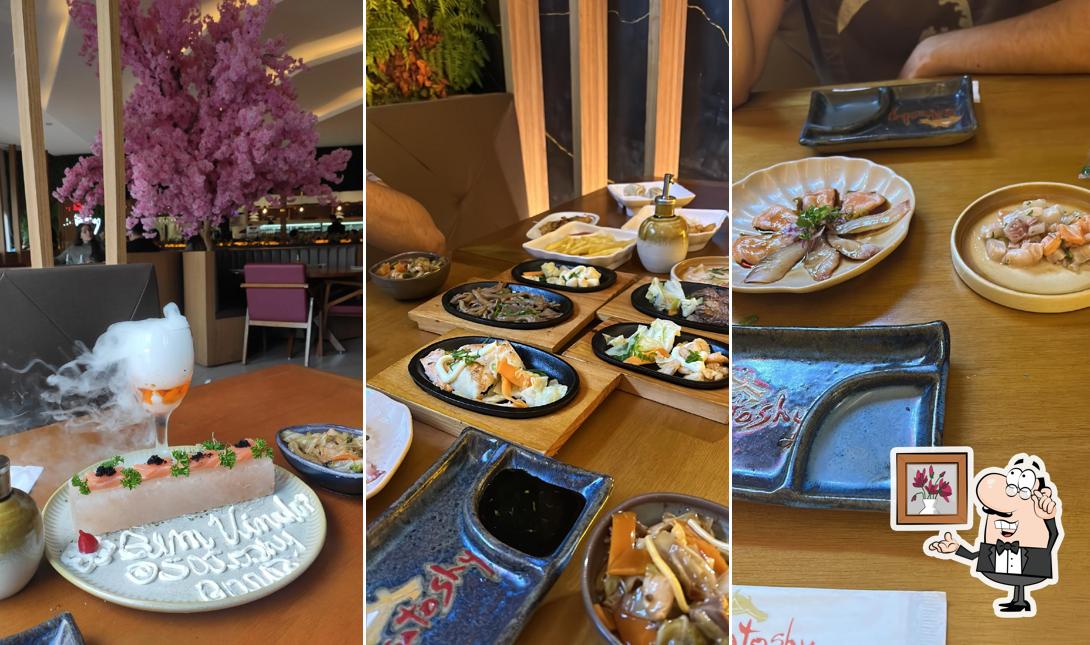 O interior do Satoshy Sushi Barão Geraldo