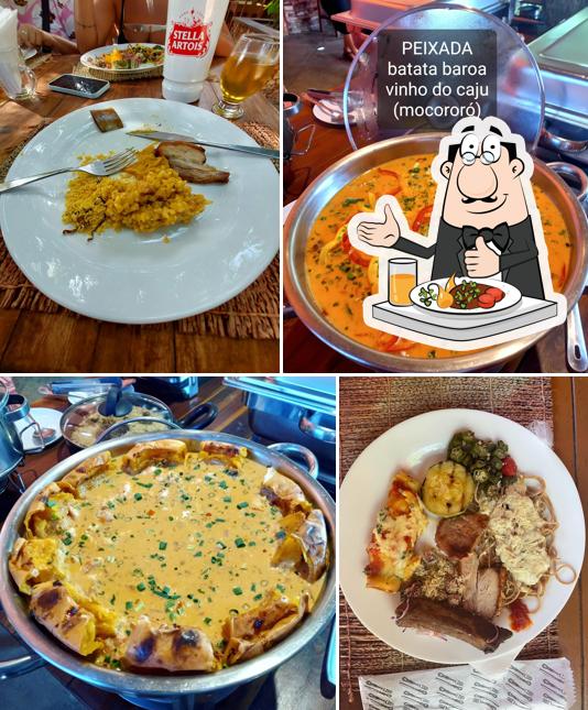 Platos en Kûara Grill & Bistrô