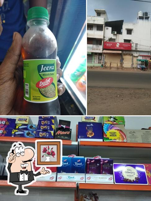 The restaurant's interior and beer