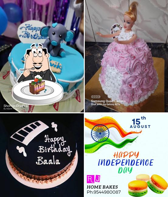 Chocolate cake at RJ HOME BAKER'S