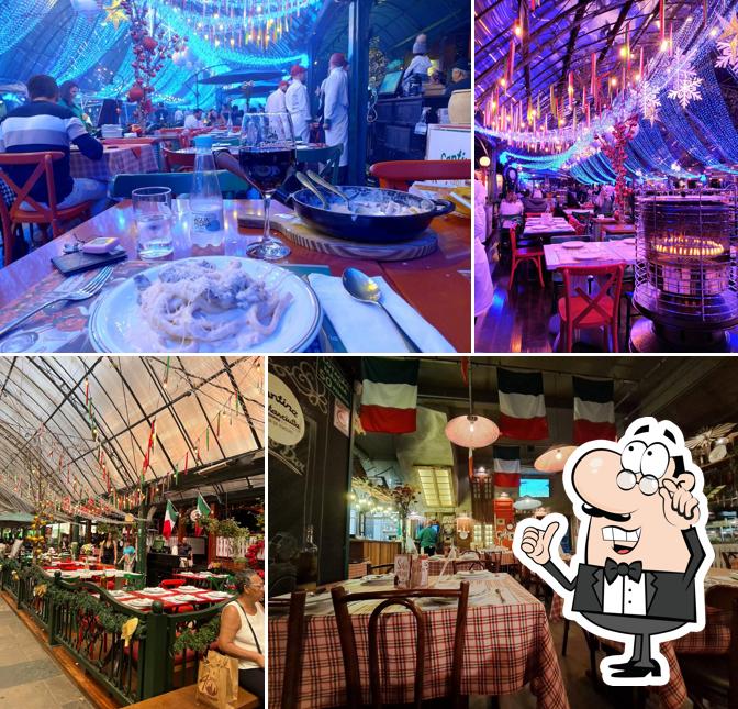 O interior do Cantina Pastasciutta