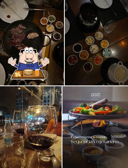 Platos en Doze Gastronomia - Restaurante de Fondue