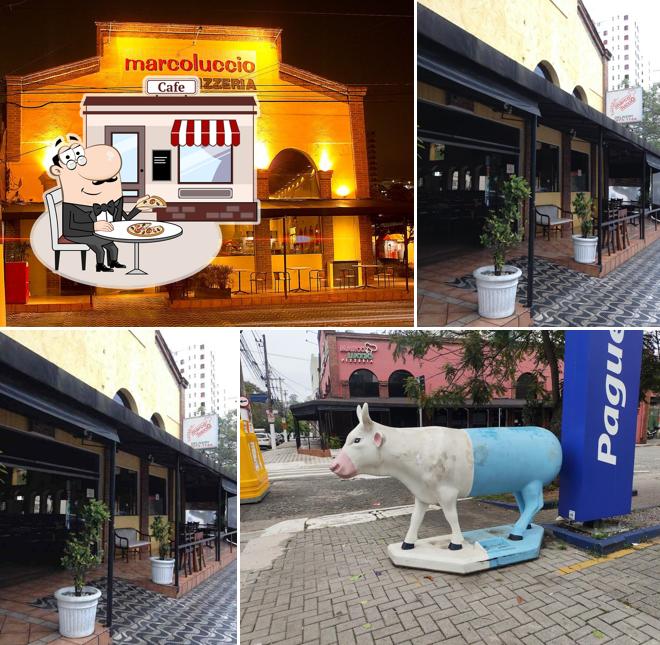 Veja imagens do exterior do Pizzaria Marcoluccio - Pizzaria em Santana