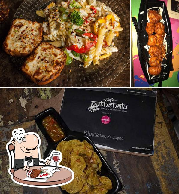 Pick meat dishes at Cafe Pathshala