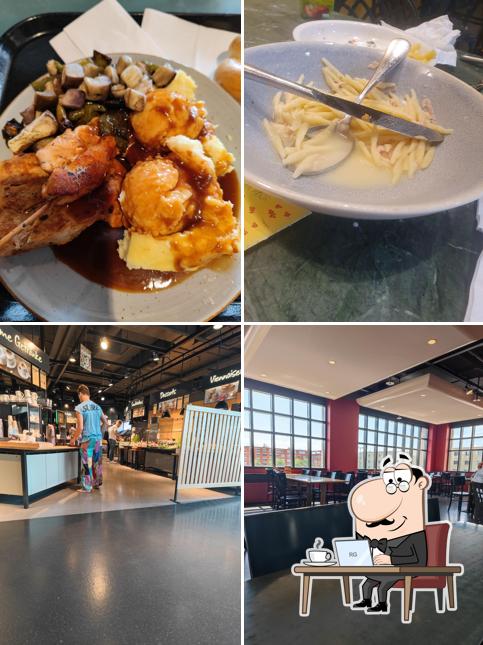 Coop Restaurant Arbon Novaseta si caratterizza per la interni e cibo