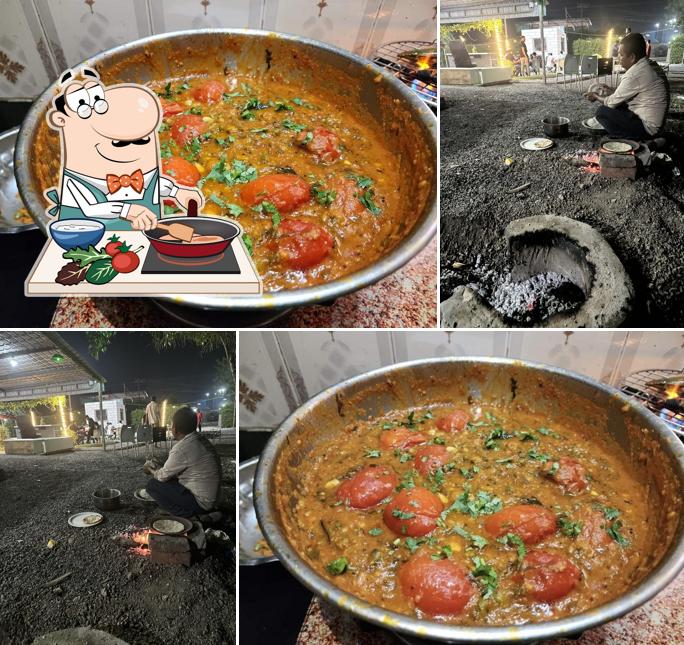 Chicken curry at Hare Krishna - The Taste Of Farm