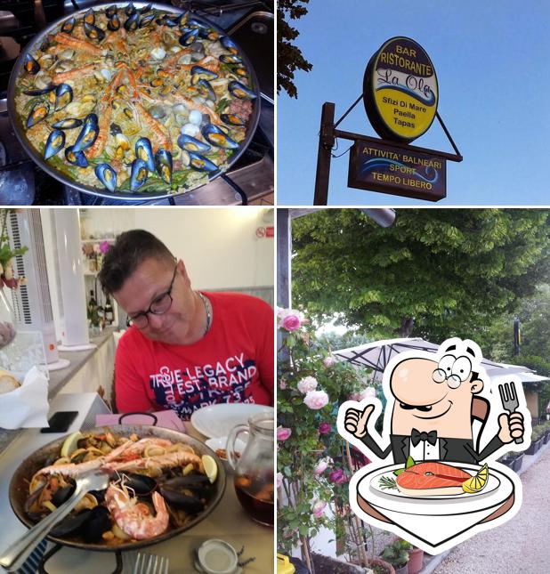 Ristorante Bar La Ola offre un menu per gli amanti del pesce