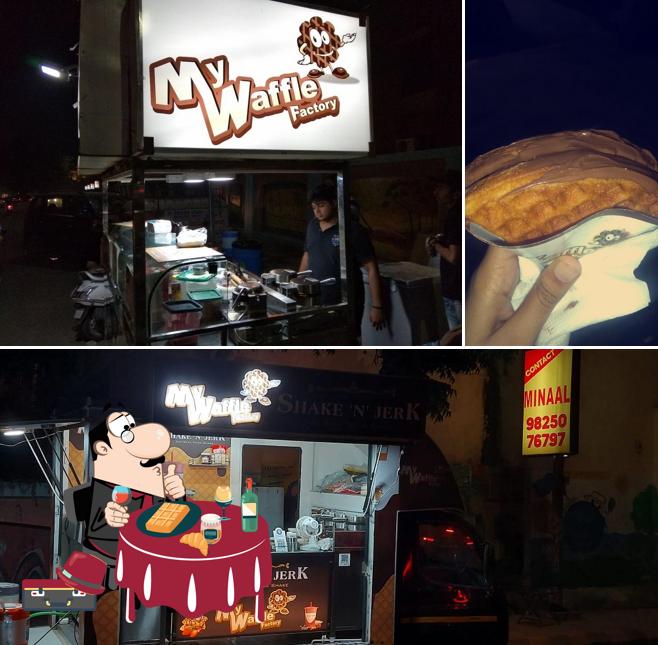 My Waffle Factory offers a number of sweet dishes