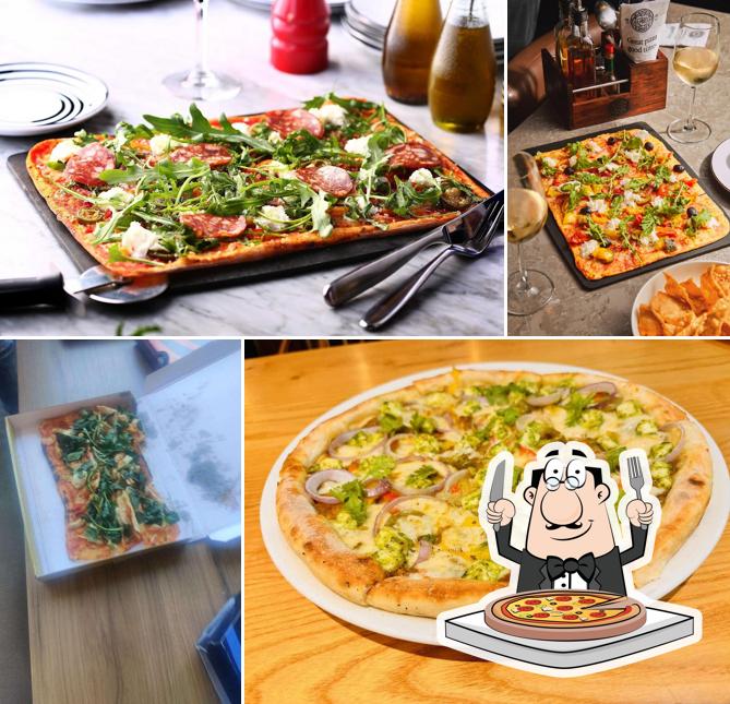 Order different types of pizza