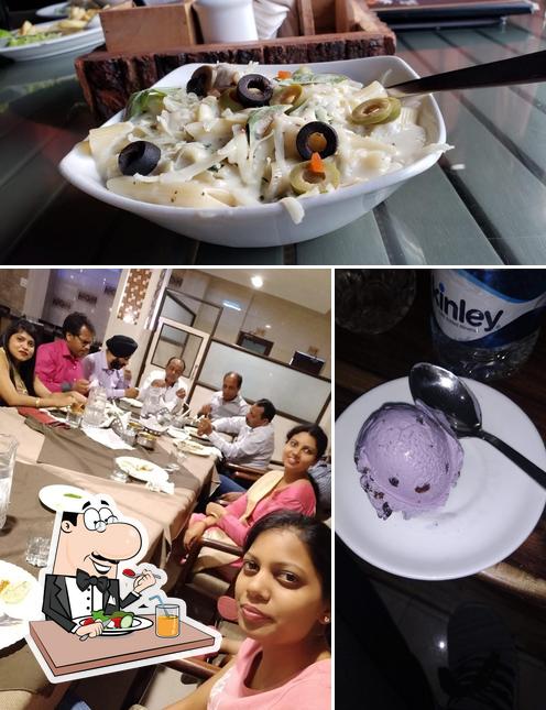 The image of The Patiala Club’s food and dining table