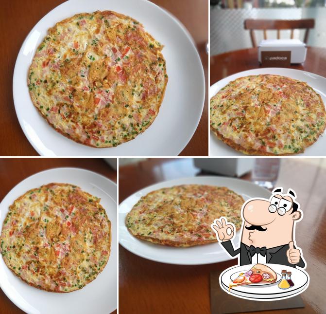 Peça pizza no Padoca