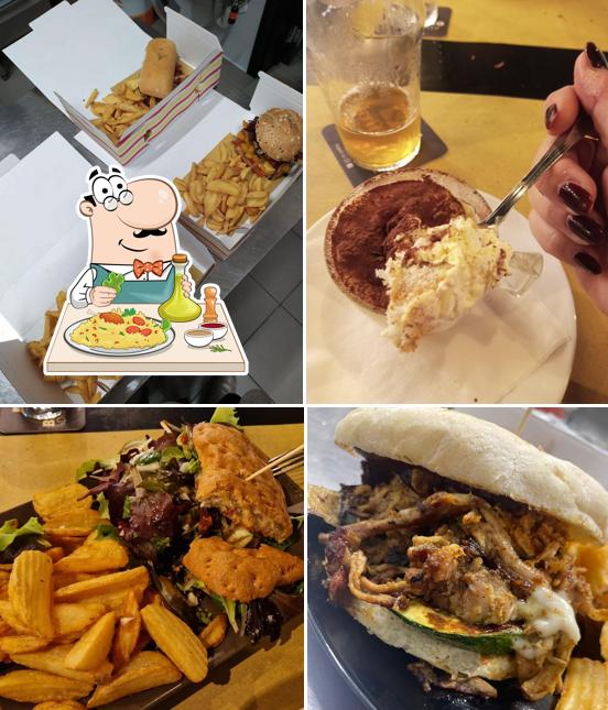 Panino con maiale stirato al Birrificio 17 - brew pub