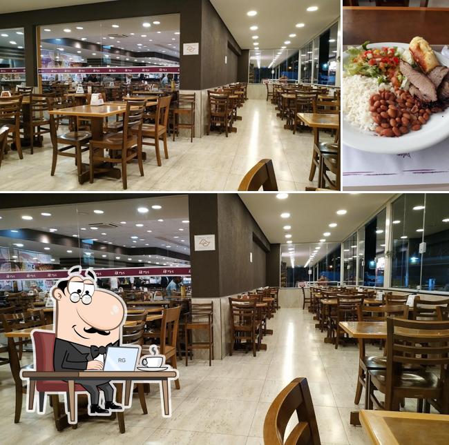 O interior do Padaria Belas Artes KM 23