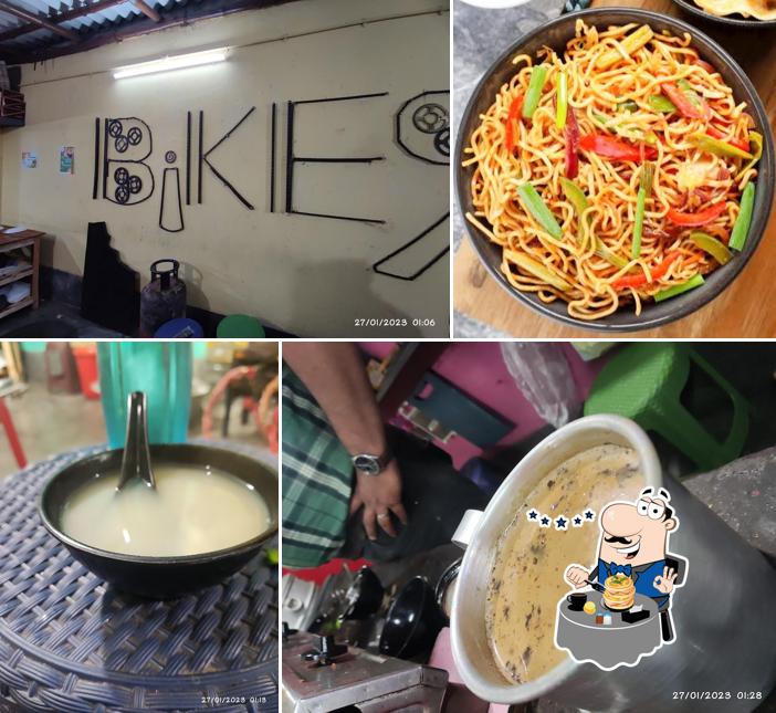 Meals at BiKERZ 1817 CAFE
