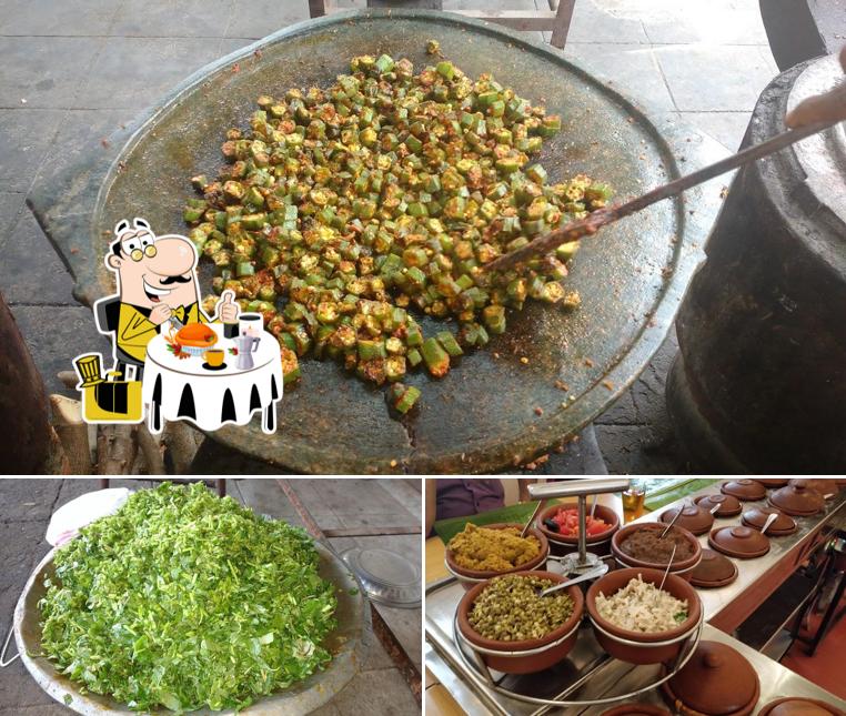 Food at Chellammal Manpaanai Samayal